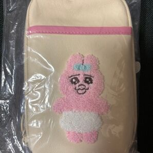 おぱんちゅうさぎ サガラ刺繍 スマホショルダー