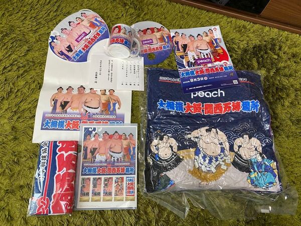 大相撲大阪関西万博場所公式グッズまとめ売り