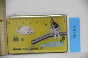 ボタリングキャット カード マグネット 鉄道模型 2 検索 磁石 猫 ねこ グッズ