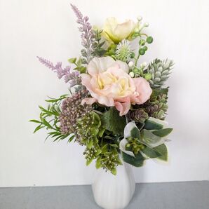 U-13 仏花*お供え花(一束) ナチュラル・ボタニカルな花束