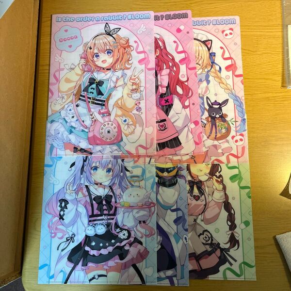 ご注文はうさぎですか クリアファイル 6枚セット