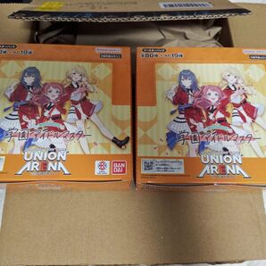 ユニオンアリーナ 学園アイドルマスター 初版 ブースターBOX 新品未開封