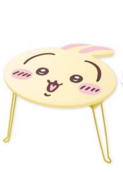 ちいかわ うさぎ おかお折りたたみミニテーブル