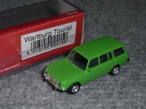 1/87 WARTBURG Tourist light green two (tone) список 