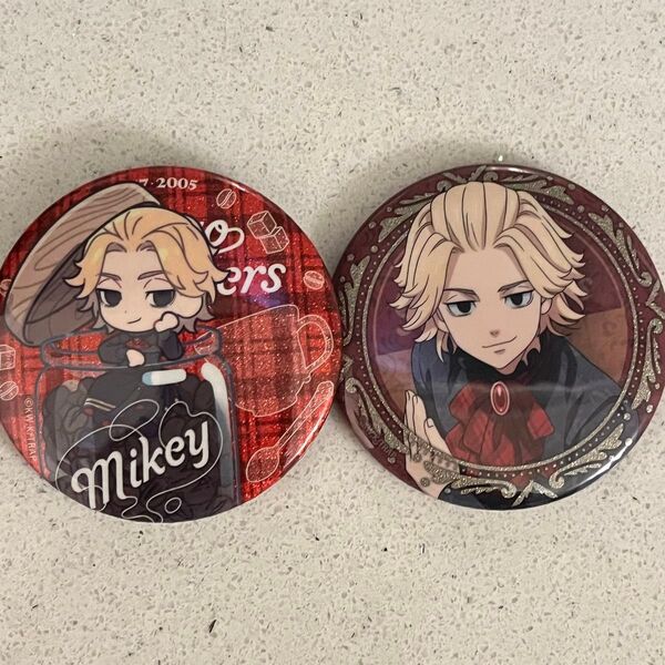 東京リベンジャーズ 佐野万次郎 グリッター缶バッジ coffeetime