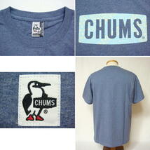 【送料185円】 CHUMS チャムス 半袖Tシャツ Boat Logo 和柄 (L) H.ネイビー / ch01-1678_画像2