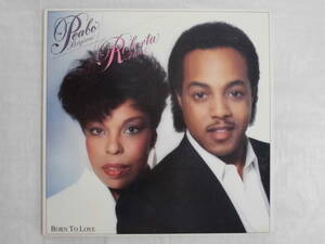 良盤屋 P-14855◆LP◆ＵＳ盤 ST-12284-Rock ブライソン＆フラック/　 Peabo Bryson & Roberta Flack Born To Love＞1983　送料480