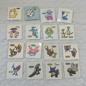 ⑥ポケモンパンシール16枚セット