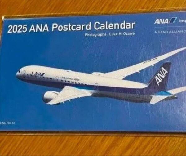 ANA ポストカードカレンダー 2025年 卓上絵はがき 全日空