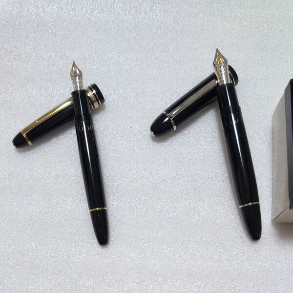 モンブラン 万年筆 MONTBLANC マイスターシュテュック No149プラチナコーティング ル・グラン2本セット