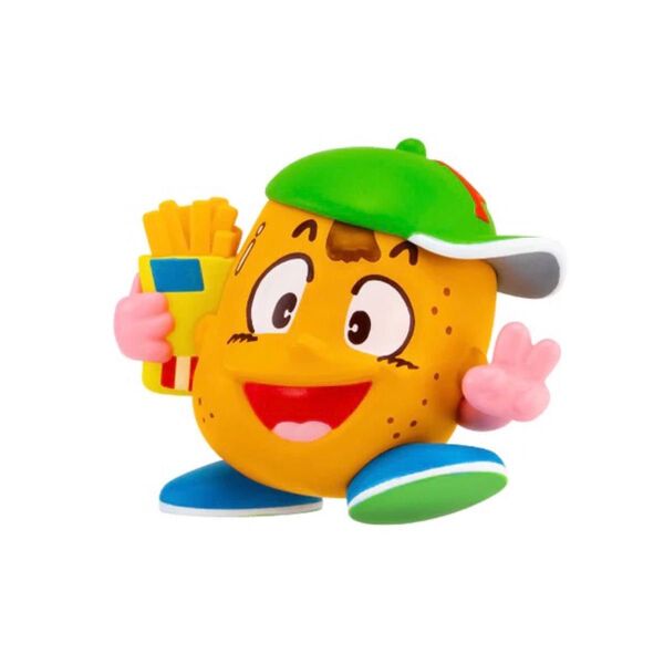 【未開封】ケンエレファント 駄菓子 キャラクター マスコット 3 フライドポテト カプセルトイ ガチャ フィギュア