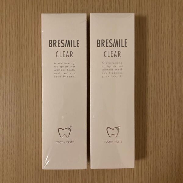 ブレスマイルクリア BRESMILE CLEAR 歯磨き粉 歯みがき 口臭予防 2個セット