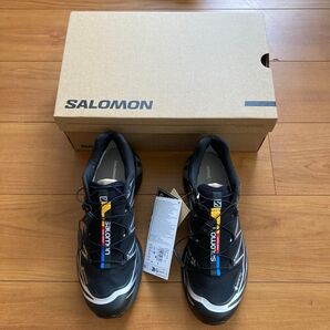 Salomon XT-6 GORE-TEX Black Silver サロモン ゴアテックス スニーカー BLACK トラッキング