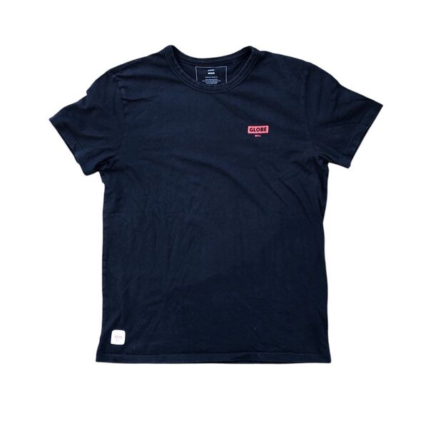 【海外購入】GLOBE (グローブ) 半袖Tシャツ 古着 ブラック