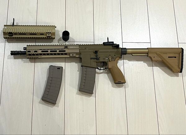 アークタウラス HK416A5 電動ガン タンカラー H&K TAN SMR MK15 FDE GR16 Mod5 予備マグ付