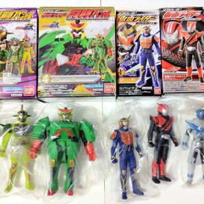 仮面ライダー 食玩 ソフビヒーロー セット