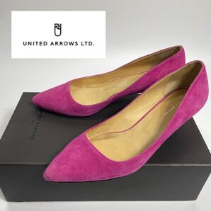 UNITED ARROWS ユナイテッドアローズ パンプス 日本製 22.5 定価23,100円