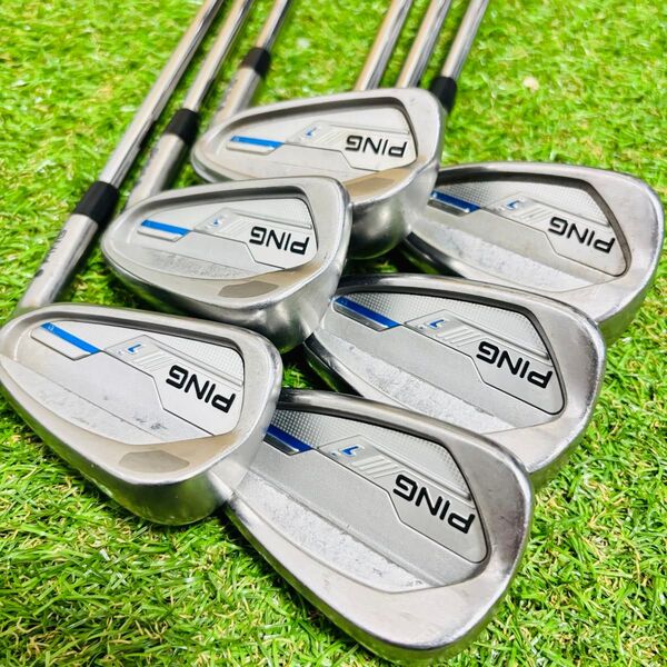 PING i アイアン6本 黒ドット S メンズゴルフクラブ ピン