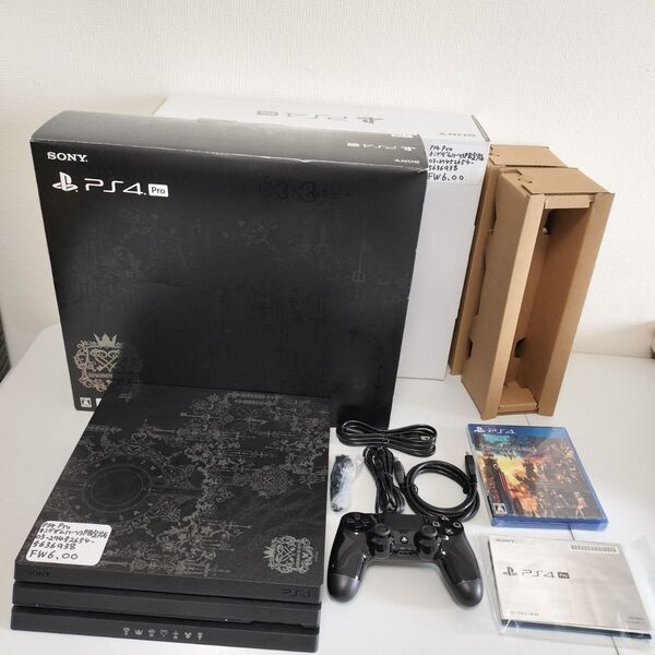 送料無料 PS4 pro 1TB キングダムハーツ3 CUHJ-10025 KINGDOM HEARTS Ⅲ限定版