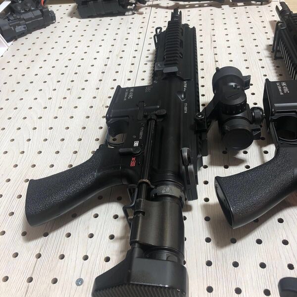 美品!東京マルイ hk416c 次世代電動ガン ドットサイト付