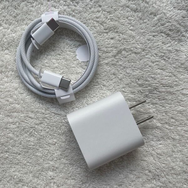 Apple 純正 20W USB-C電源アダプタ&USB-C充電ケーブルセット 新品