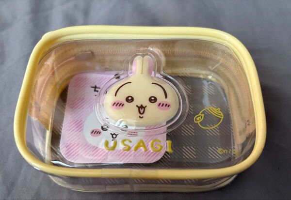 ちいかわ プライズ ぷっくりミニクリアポーチ うさぎ