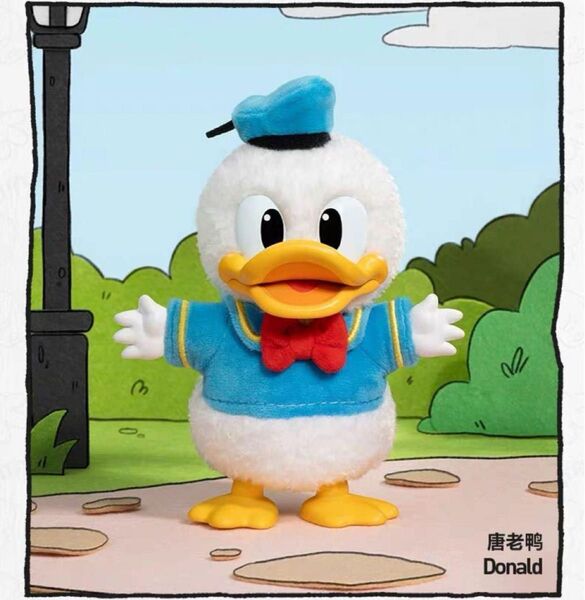 POPMART ディズニー ドナルド ぬいぐるみキーチェーン
