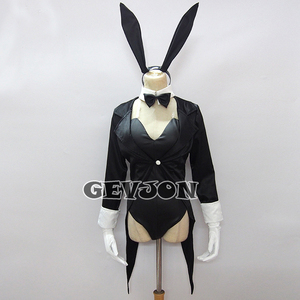 セクシーコスプレ衣装 ハロウィン衣装 レオタード　Bunny仮装　 バニーガール　ウサギガール制服　セミオーダー可　セット