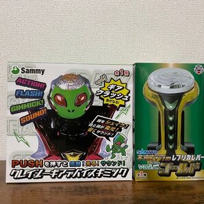 Sammy クレイジーギアデバイスギミック ギアクラッシュ SANKYO ネオステラ枠 レプリカレバー vol.2 ゴールド