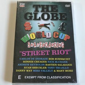 海外版DVD（リージョンオール） ◇未開封◇「The Globe World Cup Skateboarding 2004 - Street Riot」