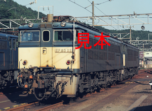 鉄道写真、645ネガデータ、110593320010、EF63-22重連、JR信越本線、横川運転区、1997.10.01、（4397×3220）