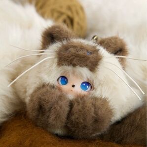 PTS限定 DIMOOぬいぐるみ ブラウン(猫ちゃん)