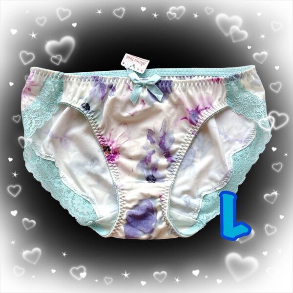 エメフィール aimerfeel ショーツ パンティ 花柄 総柄 可愛い 完売品 廃盤品 L