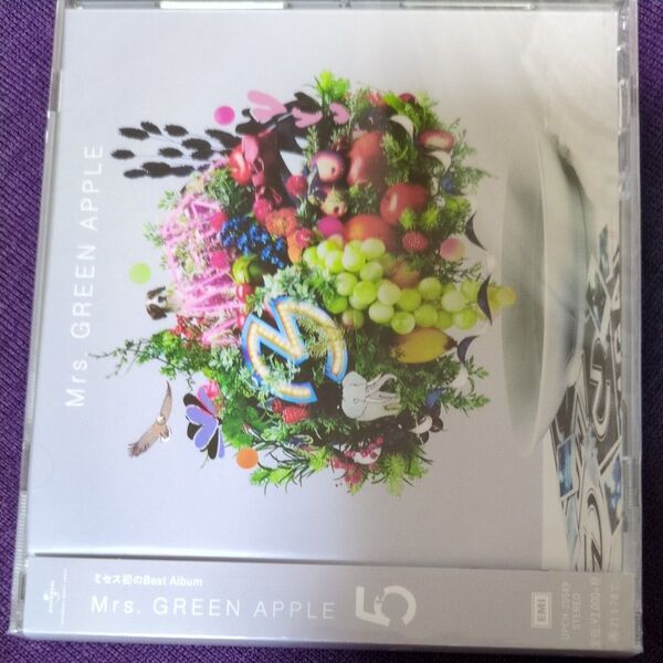 5 (通常盤) ミセスグリーンアップル Mrs. GREEN APPLE ミセス初のベストアルバム 新品未開封