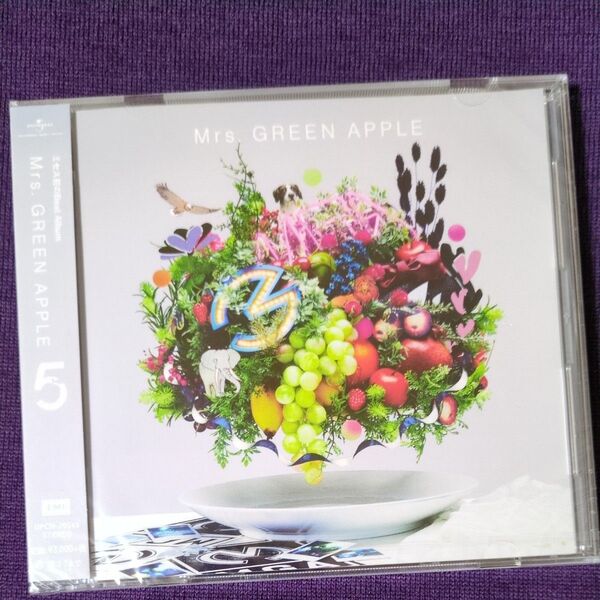 5 (通常盤) Mrs. GREEN APPLE ミセスグリーンアップル ミセス初のベストアルバム 新品未開封
