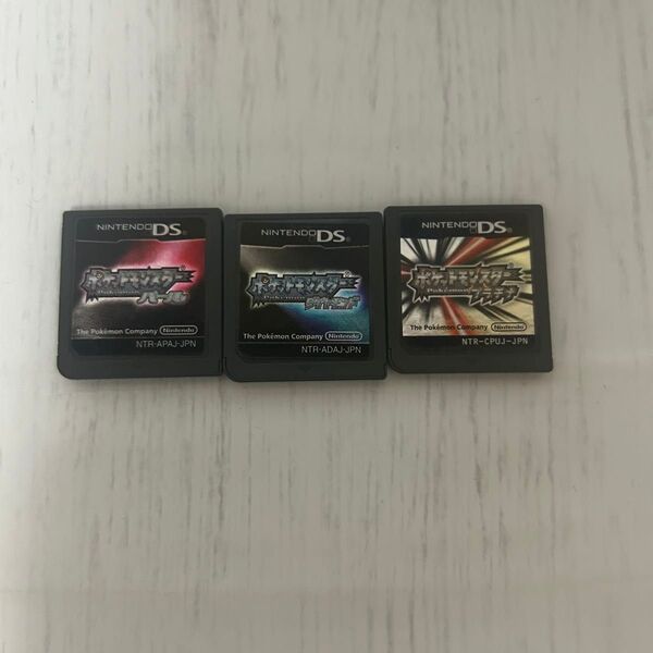 ポケットモンスター ダイヤモンド パール プラチナ DS ソフトのみ ニンテンドー Nintendo