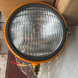  retro light deco truck SYS headlamp foglamp yellow color 24v unused goods beautiful goods that 2 spotlight 60w