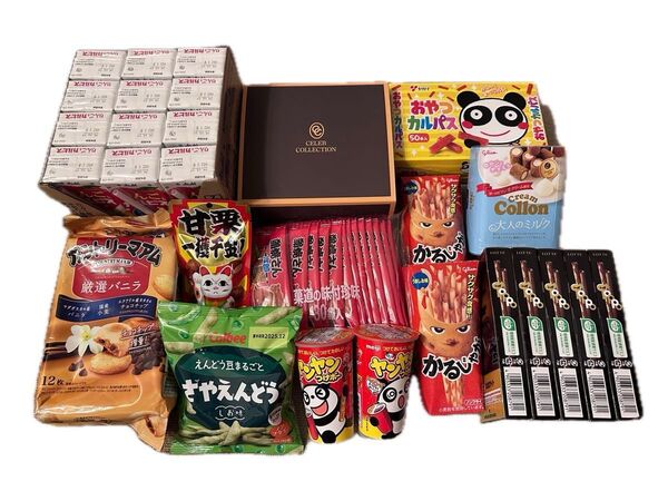 お菓子 ジュース 詰め合わせ チーズケーキ カルピス トッポ カルパス 蒲焼さん ヤンヤンつけボー etc