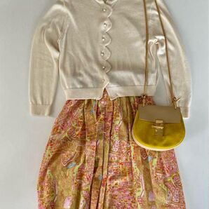 エディットフォールル CARVEN コットン フレアスカート