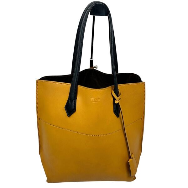 FENDI フェンディ オールインショッピング トートバッグ レザー レザー