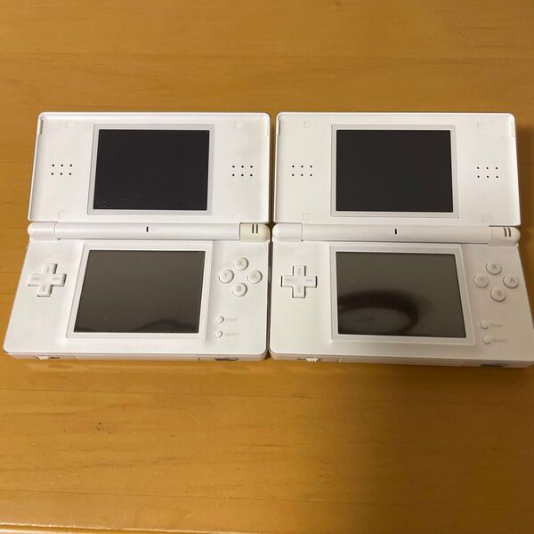 Nintendo DS Lite ホワイト 本体 充電器 稼働品 2セット