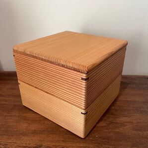 木製 お重箱 和風 2段