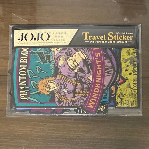 ジョジョ トラベルステッカー 決戦の地 ジョジョの奇妙な冒険 JOJO 金沢 原画展
