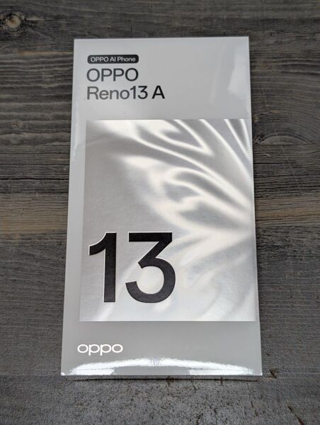 新品未開封 OPPO Reno13 A OPG05 ルミナスネイビー 2