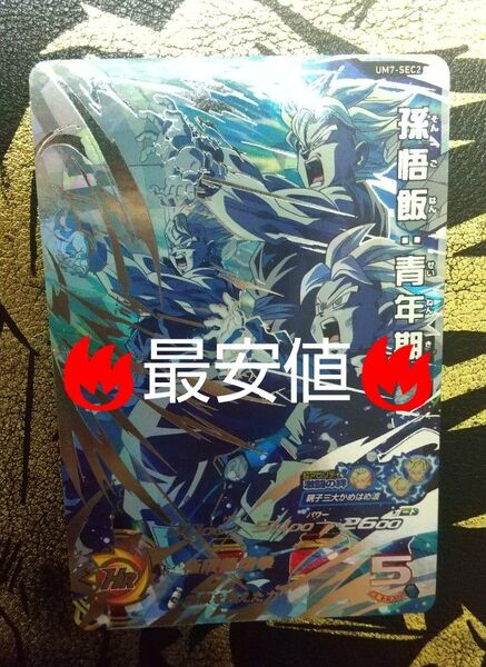 um7-sec2 孫悟飯青年期 スーパードラゴンボールヒーローズ SDBH