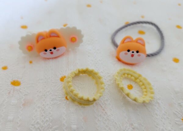 ヘアアクセサリー4個セット