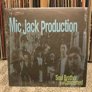 MIC JACK PRODUCTION / SOUL BROTHER / CONCERNED シュリンク