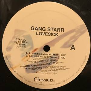 GANG STARR / LOVESICK