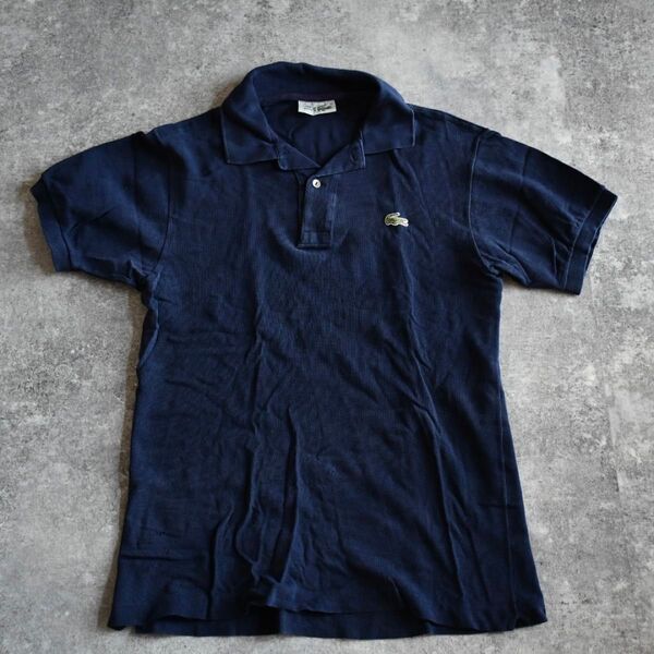 LACOSTE ラコステ 日本製 フレラコ ポロシャツ 半袖 ネイビー