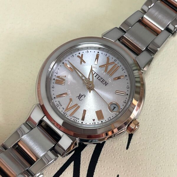 CITIZEN シチズン クロスシー xC ES9434-53W 電波ソーラー腕時計 H060-T025056